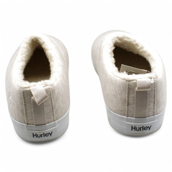 Hurley Arlo Puff Ladies Lined Clog Shoe Beige (Natural) - Picture 8 of 8